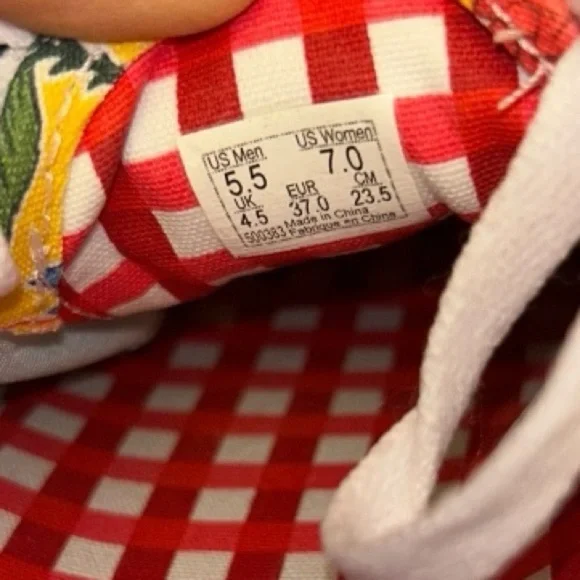 Vans Era Unisex ComfyCush Old Skool Market Day Floral Checkerboard W7  M5.5 - Picture 15 of 15